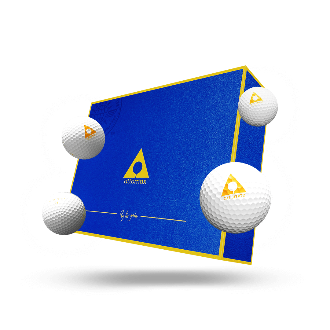 Attomax Golf Balls (Hard) | ATTOMAX®