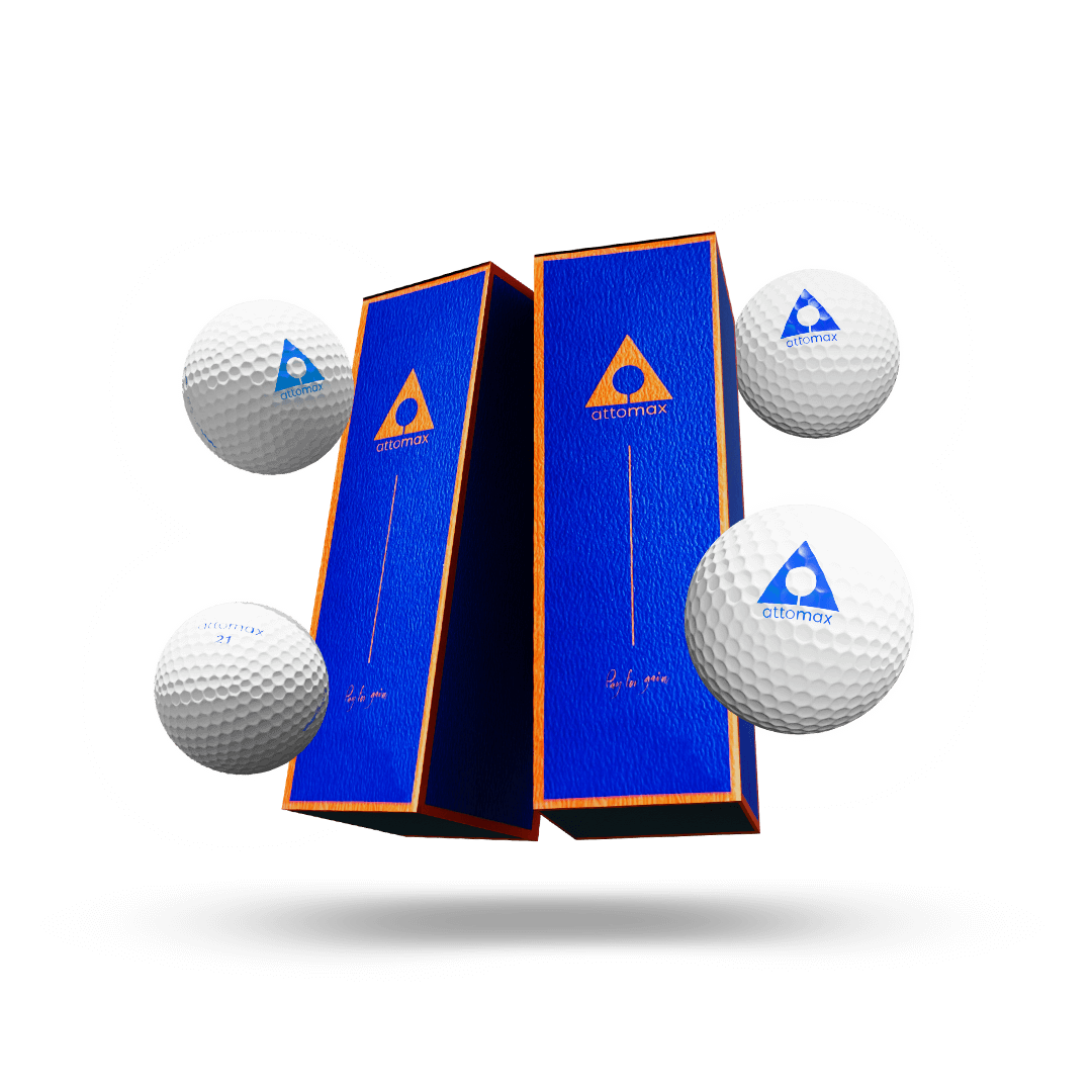 Attomax Golf Balls (Medium) - Half Dozen - ATTOMAX®