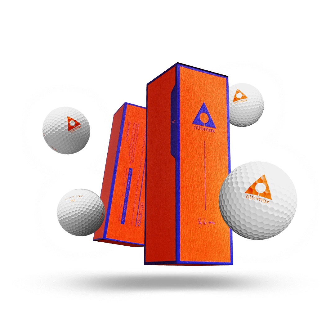 Attomax Golf Balls (Soft) - Half Dozen